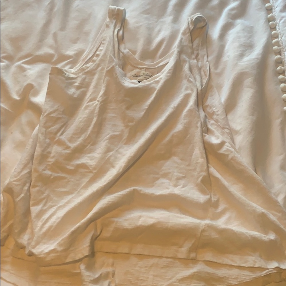 Flowy cotton tank top